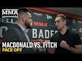 Rory MacDonald vs. Jon Fitch Bellator Staredown - MMA Fighting