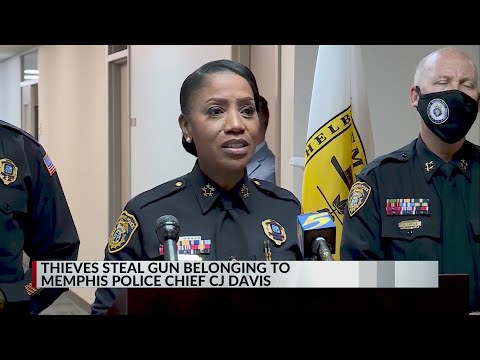 Memphis Police chief's gun stolen from vehicle in Cordova
