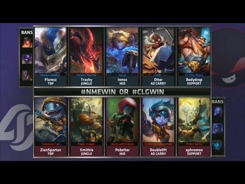 NME vs CLG Game 2 Highlights - ENEMY ESPORTS vs COUNTER LOGIC GAMING - Week 7 NA LCS SUMMER 2015