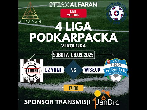 Czarni Jasło - Wisłok Wiśniowa 06-09-2025