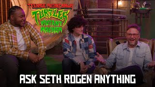 Ask Seth Rogen Anything | Teenage Mutant Ninja Turtles: Mutant Mayhem (2023 Movie)