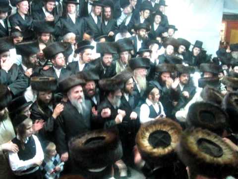 Kretchnif - Siget Rebbe hachnosas Sefer Torah Y'm Sukos 5771 קרעטשניף סיגעט