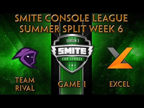 SCL Summer Split Week 6 - Team Rival vs. Excel Esports (Game 1)