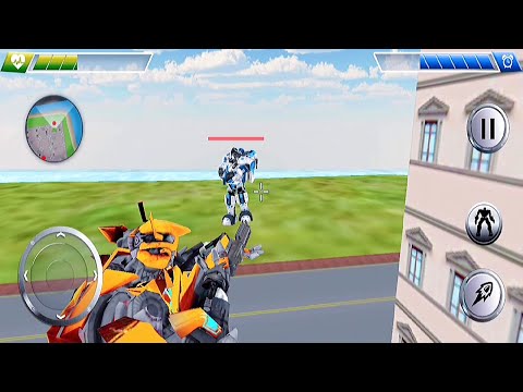 Shark robot transforming game - robot war | Robot Transforming Game - Robots