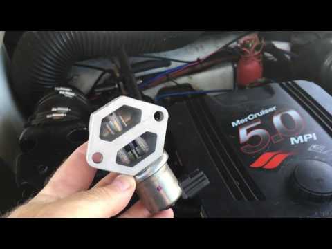 Mercruiser 5.0 MPI IAC valve replacement