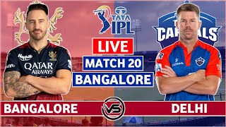 IPL 2023 Live: Royal Challengers Bangalore v Delhi Capitals Live | RCB v DC Live Scores & Commentary