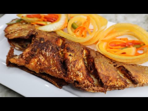 How To Make Fry Fish Caribbean Style| HOW TO FRY WHOLE FISH
