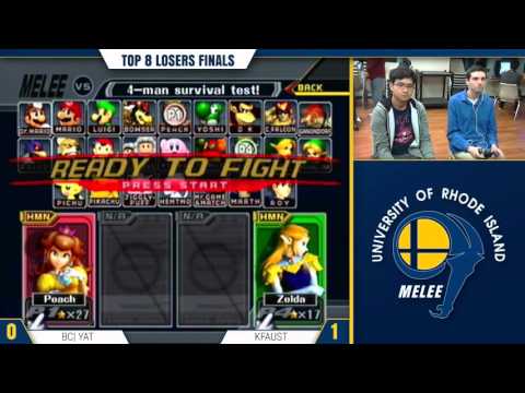 URI Smash Fest - Yat [Peach] vs. KFaust [Sheik] (Losers Finals)