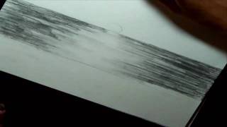 How To Draw A Landscape - The Ocean