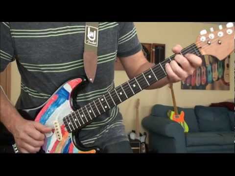 Railhammer Hyper Vintage humbucker pickup Clean Demo, Bridge Position, Squier '51 electric guitar