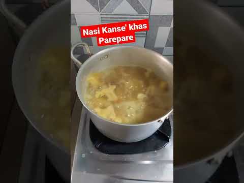 Nasi Kanse (uduk) khas parepare#shorts