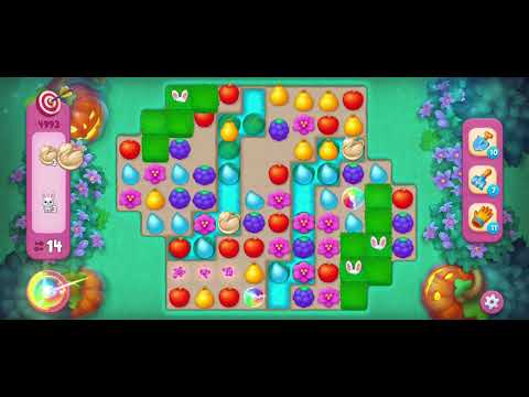 Gardenscapes Level 4993 (Pink Level - One Shot Level) ONE TRY CHALLENGE