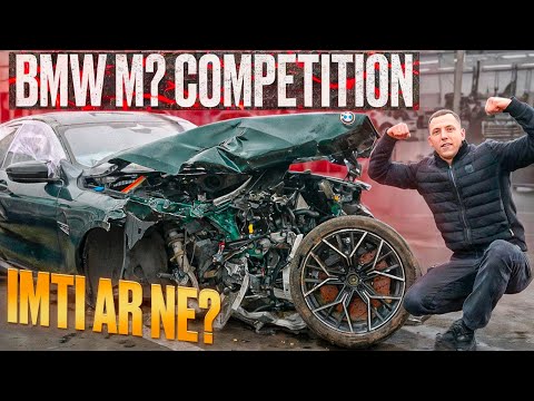 Nurašytas draudimu. 165 000€ žala | BMW M ? Competition – imti ar ne?