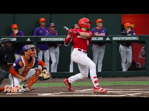 NC State catcher Alex Sosa on completing sweep over Clemson