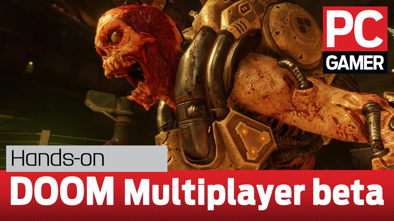 Doom multiplayer closed beta footage - YouTube