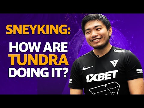 Sneyking on Tundra Esports' preparation for TI11