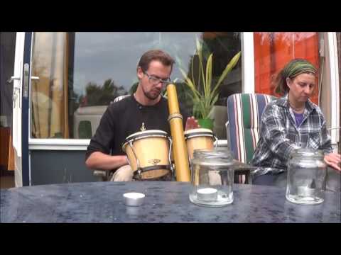 Kanini Project - hangdrum and bongos