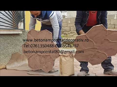 Beton Amprentat Petrești -  Bacău  Tel.0761350488 -0766543767