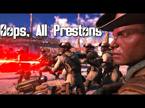 Fallout 4 but Everyone is Preston Garvey