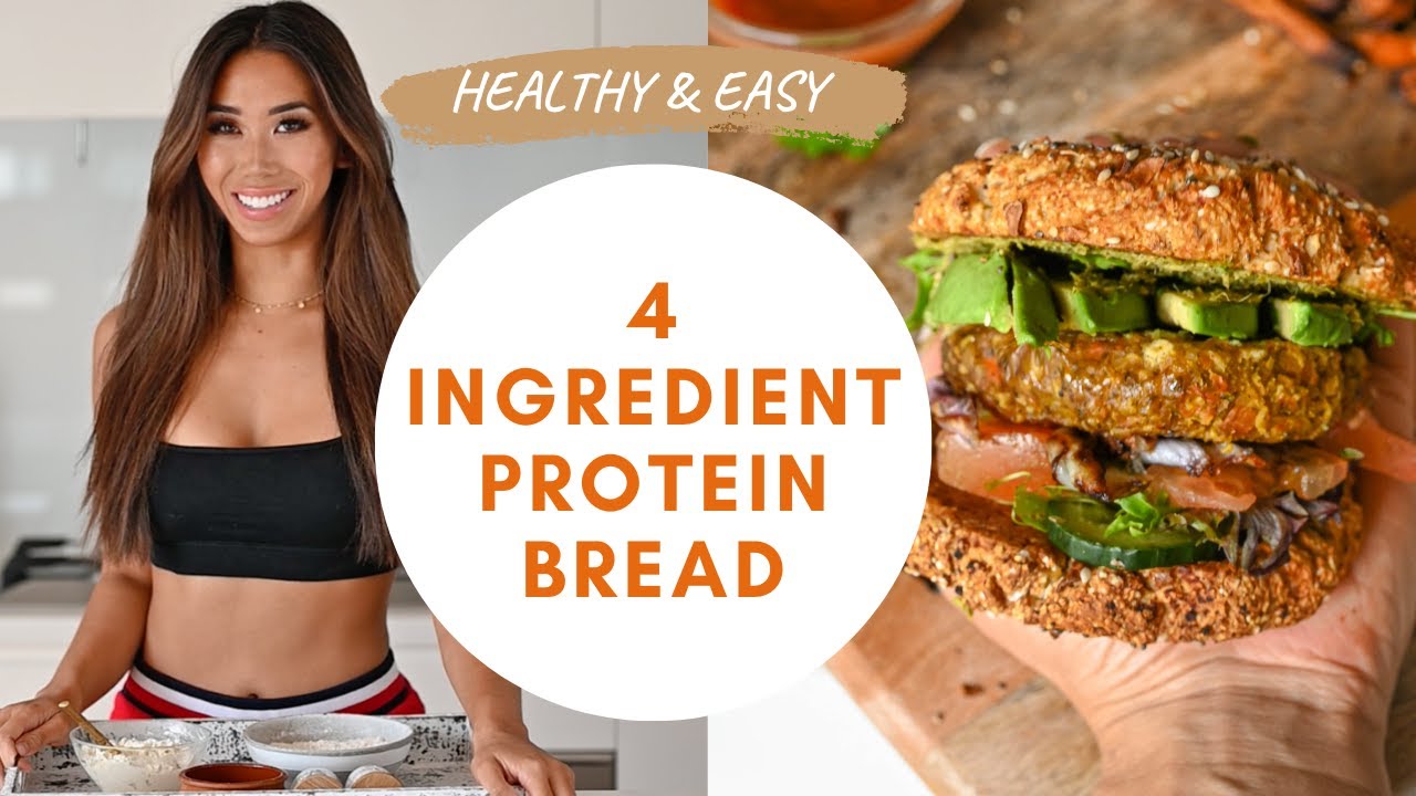 DELICIOUS Vegan Oat Bread | 4 Ingredients!