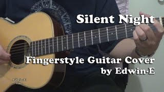 Silent Night (Christmas Song) Fingerstyle Guitar Cover