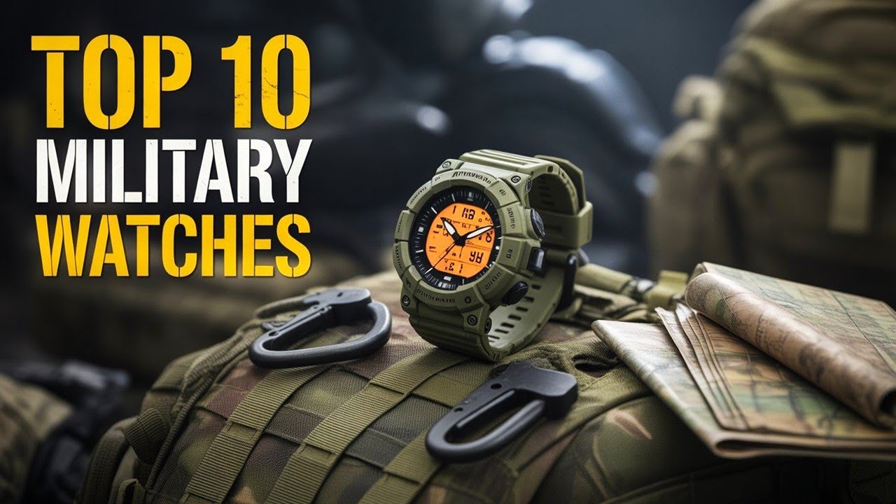 10 Military-Grade Tactical Watches That Soldiers Trust in 2026