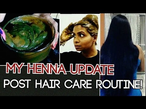 How to Apply Henna on Hair | Update/Post hair care | natural hair dye GeetaKAgarwal Video