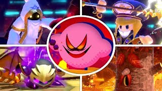 Kirby Star Allies - All Bosses + Secret Final Boss (Soul Melter Difficulty)