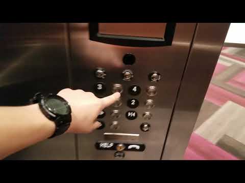 Thyssenkrupp hydraulic elevator at Hotel tru by Hilton in Clarksville TN