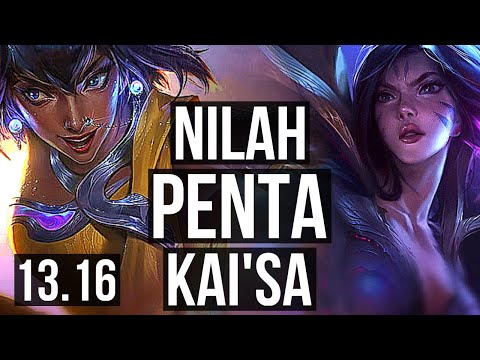 NILAH & Rakan vs KAI'SA & Heimerdinger (ADC) | Penta, 66% winrate | KR Master | 13.16