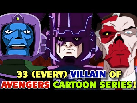 33 (Every) Villain From The Avengers Earth's Mightiest Heroes - Explored