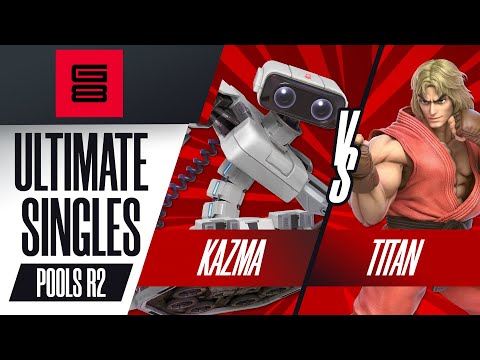 Kazma vs Titan - Pools R2 Ultimate Singles - Genesis 8 | Rob vs Ken