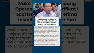 Klarifikasi BGN Terkait Nominal Insentif Mitra SPPG MBG yang Disebut Rp6 Juta per Hari