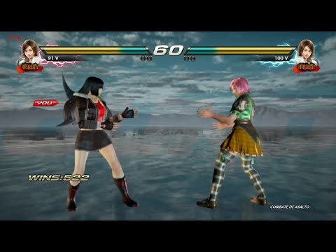 L7 307_6 Asuka Kazama vs Asuka Kazama - Tekken 7 ( Uchiha x24 ) Online PC sin Grafica