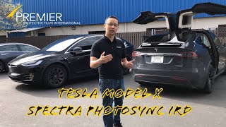 Tesla Model X - Spectra Photosync IRD (best window film in the world)