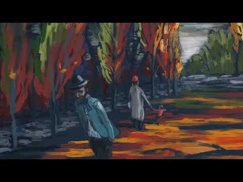 Painting on iPad (Procreate) a Post-Impressionist style.