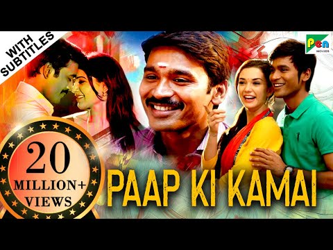 Paap Ki Kamai (HD) Full Hindi Dubbed Movie | Thanga Magan | Dhanush, Samantha, Amy Jackson