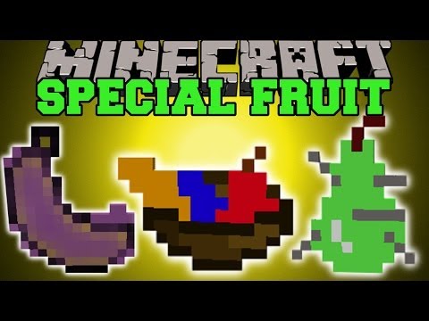 Minecraft: SPECIAL FRUIT (GAIN POWERFUL POTION EFFECTS!) Mod Showcase