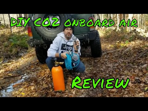 DIY Onboard Co2 Compressed Air system overview
