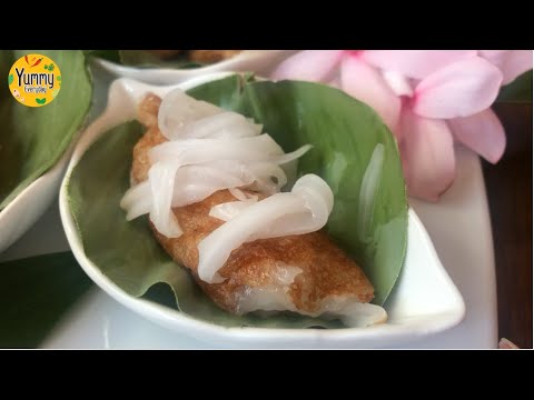 Thai Coconut Pancake Recipe :: Thai Street Food :: Street Dessert