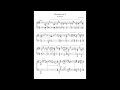 Ostinato on A