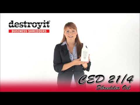 Destroyit CED 21/4 Shredder Oil