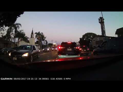 Accident on Centinela Ave in Mar Vista - Sep 5, 2017