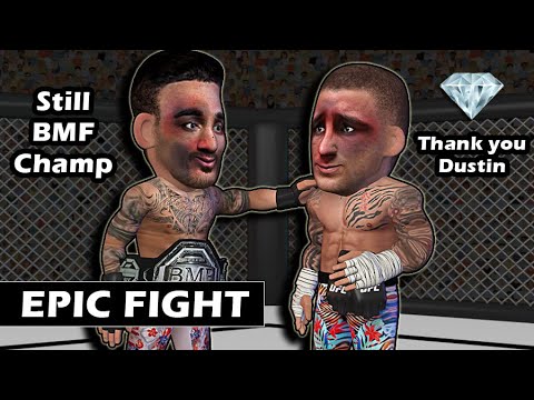 Max Holloway beats Dustin Poirier at UFC 318