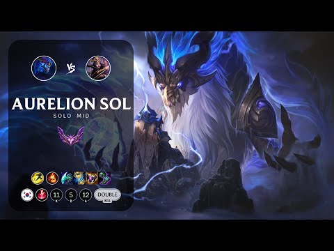 Aurelion Sol Mid vs LeBlanc - KR Master Patch 12.22