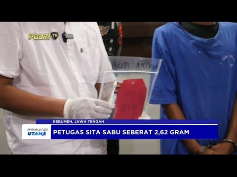 PEMAKAI SABU TAUBAT DEPAN PENYIDIK POLRES KEBUMEN