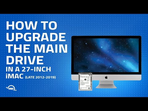 How to Upgrade the Main Drive in a 27-inch iMac (Late 2012 – 2019)