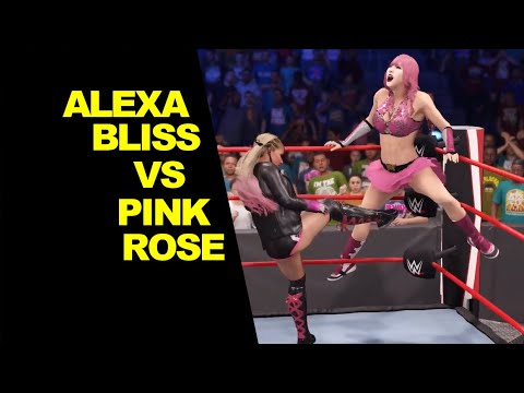 WWE 2K22 Alexa Bliss vs Pink Rose - Iron Woman