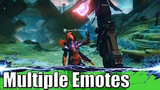 How to do Multiple Emotes At The Same Time