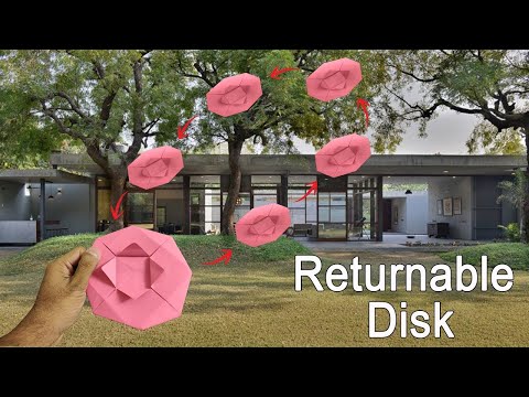 Captain america paper shield that's comes back - paper returnable disk- boomerang - easy